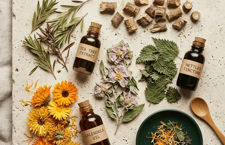 گیاهان دارویی برای درمان جوش در طب سنتی